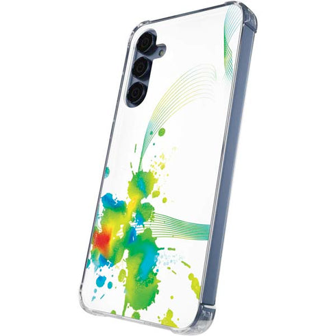 Virescent Harmony Galaxy S24 Clear Case